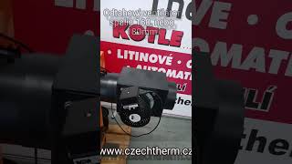 Odtahový ventilátor včetně regulace  s plynulou regulací otáček s čistícím otvorem, 180mm