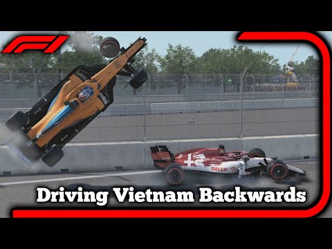 Driving Backwards At Vietnam On F1 2020
