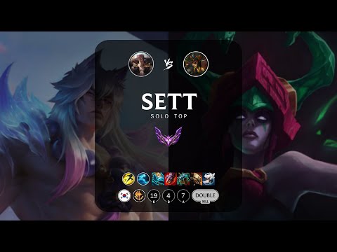 Sett Top vs Cassiopeia - KR Master Patch 14.5