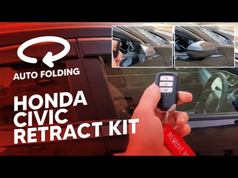 Honda Civic Retraction Kit | Retractable Mirror Kit | Autojin.PK