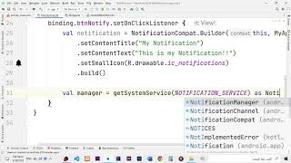 Download the video "Android Development- Notifications | Part 2"