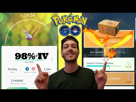 HO CATTURATO MOLTRES E LATIAS 98%IV - POKEMON GO ITA