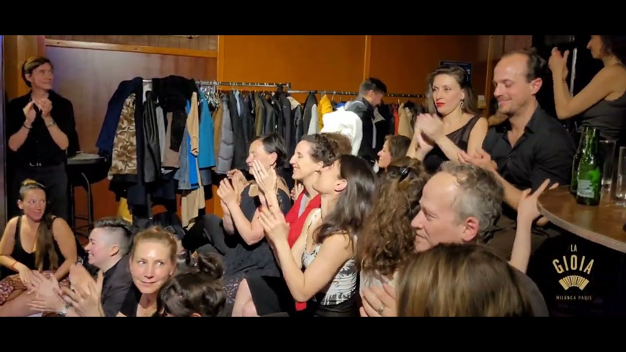 OCTAVIO FERNANDEZ & CORINA HERRERA (5/5) @ milonga LA GIOIA Paris