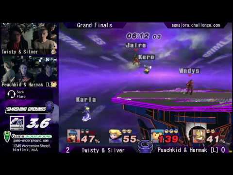 AMtFGF Doubles GF: Silver & Twisty (R) vs. Peachkid & Harmak (B)