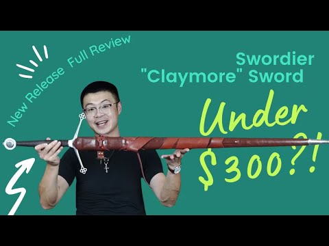 Is This the Sharpest Swordier Medieval Sword? First-Ever Build "Claymore" Review & Cutting Test