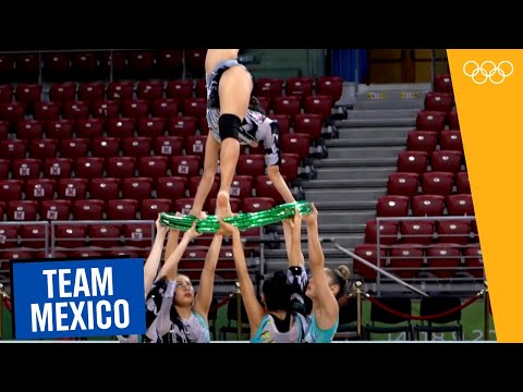 🇲🇽 Team Mexico's podium training before the World Champs 2022 in Bulgaria