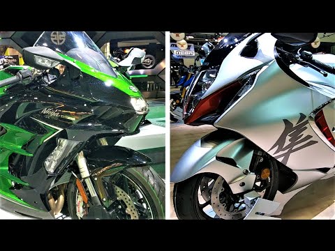 HAYABUSA 𝐕𝐒 𝟐𝟎𝟐𝟐 KAWASAKI  H2 SX  2022