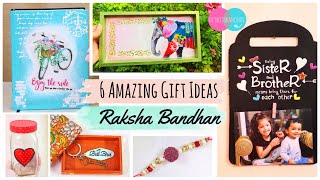 6 Amazing Raksha Bandhan Gift Ideas | Best Rakhi Gift Ideas under 200/- | diywithkanchan
