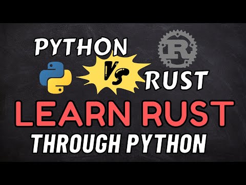Learn Rust Through Python Rust Vs Python Creating Variables
