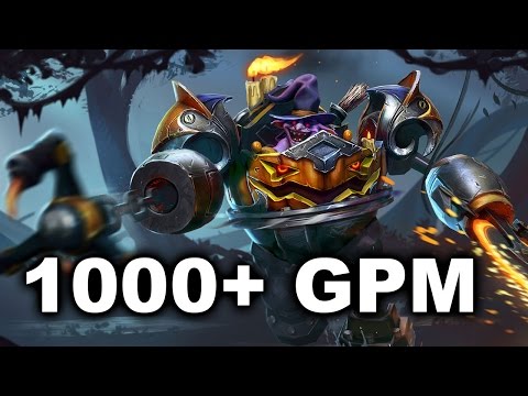 Wagamama 1k+ GPM Timbersaw Game Dota 2
