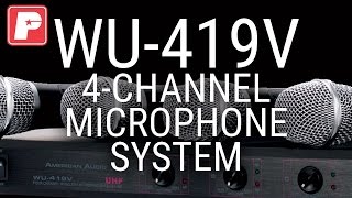 Video thumbnail for PSSL American Audio WU 419V by Solotech Audiovisual Equipment