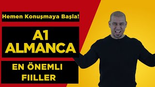 A1 Almanca Öğreniyorum| Almanca En Önemli Fiiller| Online Almanca Kursu