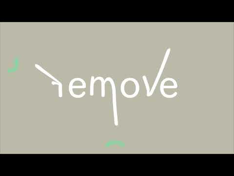 造形デザイン学科 Kinetic typography "inspired by Word As Image"2020