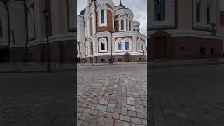 #europian #city  #estonia #beautiful church in #tallinn #travel  #europe#familyvlog #estonia