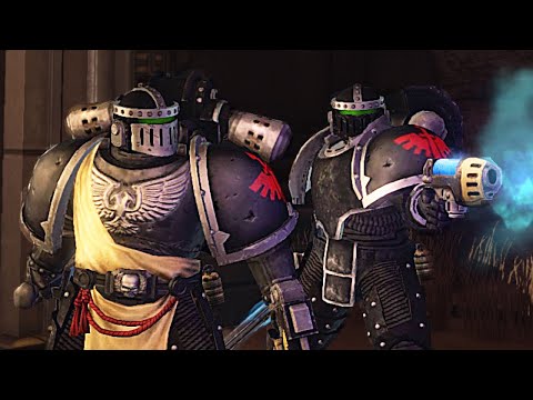 Pre-Heresy Dark Angels vs Orks and Chaos! - 4 players, Warhammer 40K: Space Marine | Augmented Mod