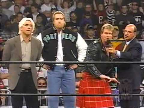 (4.14.1997) Road to Slamboree '97 Part 7 - Mean Gene interviews Flair, Piper, & Kevin Greene