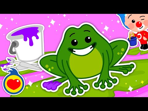 ¡A Limpiar el Pie Del Sapo!  | Aprender Colores con Canciones Infantiles  #2 |  Plim Plim