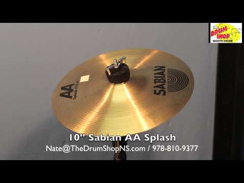 Sabian AA Splash 10'' - The Drum Shop North Shore
