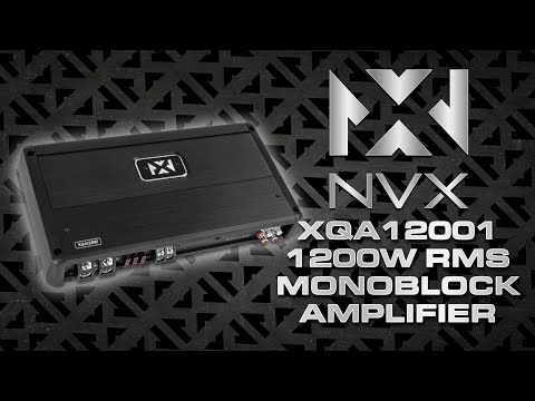 NVX XQA12001 (Open Box, Great)-video