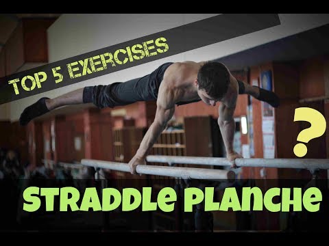 TOP 5 exercises for Straddle Planche. Viktor Kamenov.