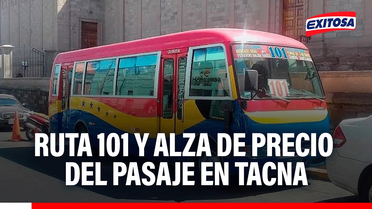 🔴🔵 Ruta101 en Tacna estaría cobrando un monto y entregando comprobantes con otro precio