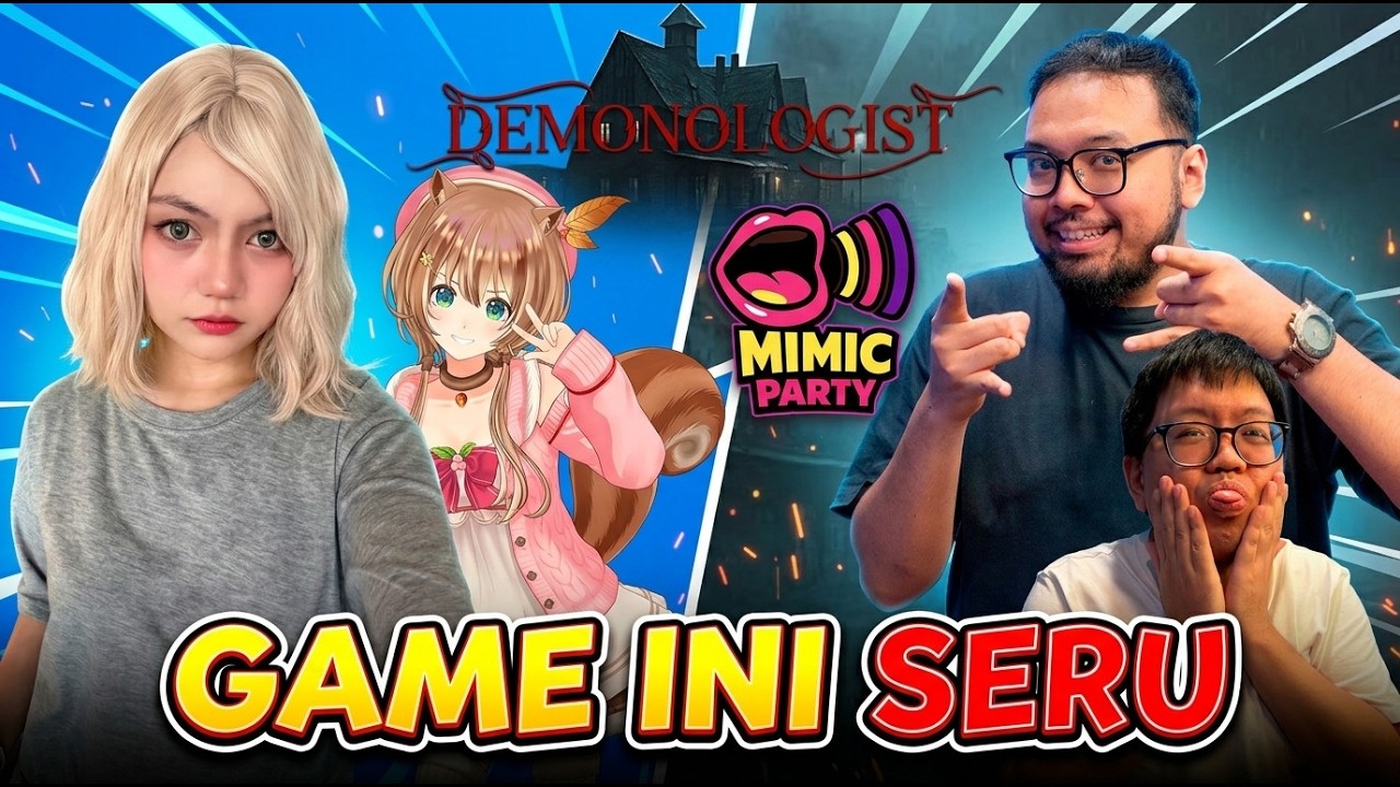 MIMIC PARTY & Demonologist! BARENG RISU!!! @ayundarisu