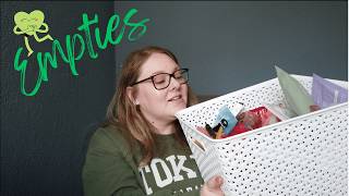 A Bin Full of Products I've Used Up | Feb & Mar Empties