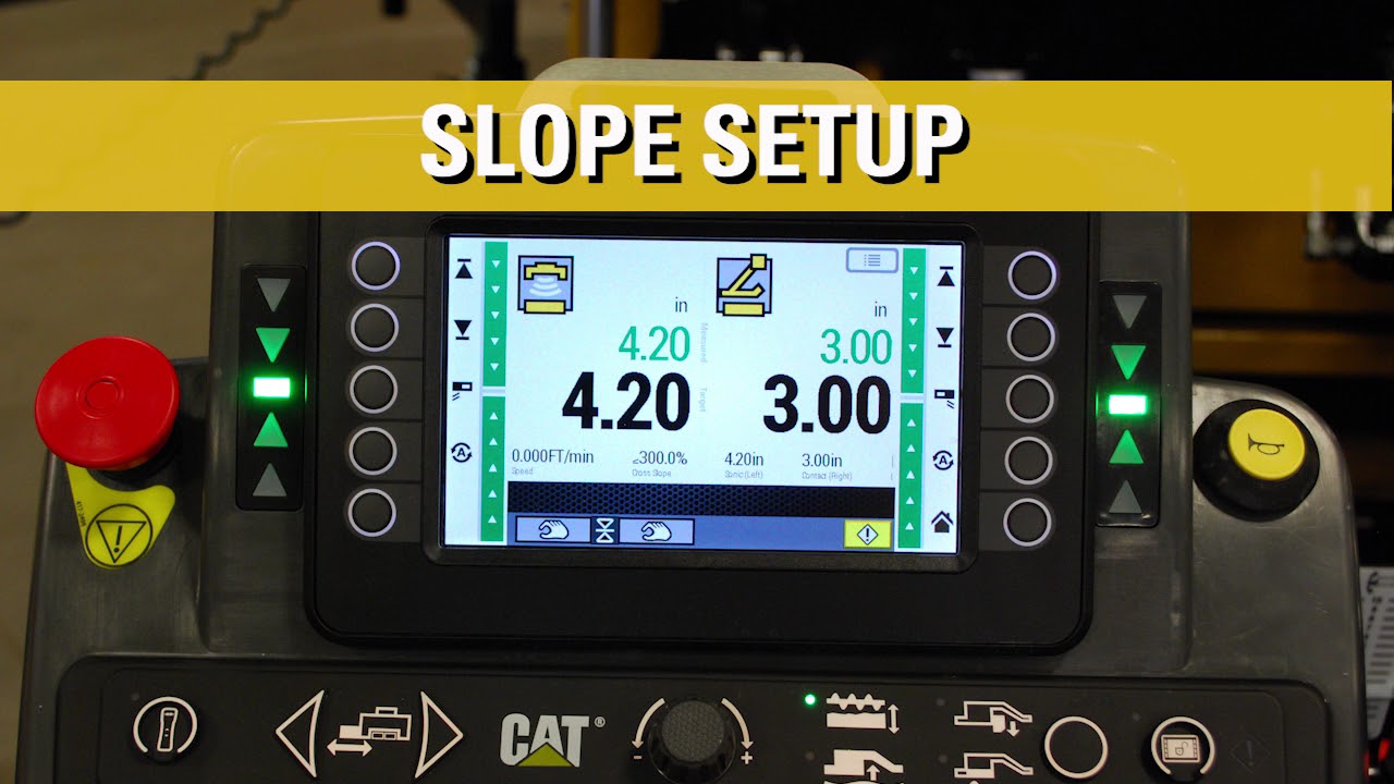 Cat Grade Control Setup