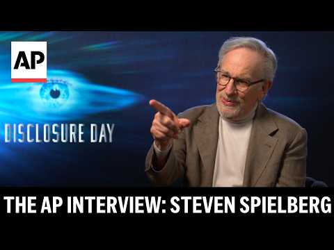 Steven Spielberg: 'Disclosure Day' isn't science fiction | AP interview