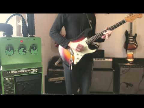 Ibanez Ts10 (Made in japan JRC4558D)1965  Super Reverb 1963 Stratocaster