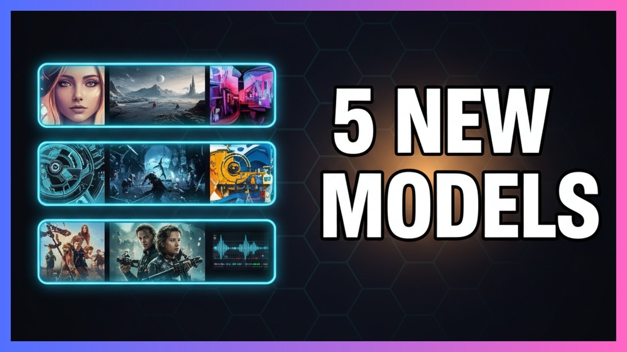 5 New ComfyUI Models You Need to Try Right Now