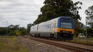 preview picture of video 'Trainspotting At Menangle Park Railway Station NSW'