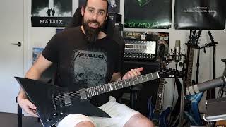 Video thumbnail for ESP Explorer E-II EX NT First Look/Demo by Cam Bird Music