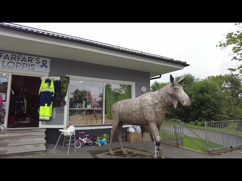Walking around Svenljunga, a small town in Sweden