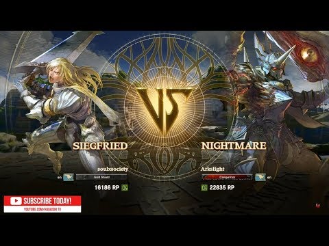 "Best Bout Replays" SOULCALIBUR VI - soulxsociety vs Arkslight