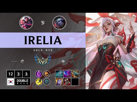 Irelia Mid vs Tristana - KR Challenger Patch 14.13