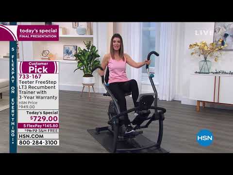 HSN | Teeter FreeStep Cross Trainer 01.31.2021 - 10 PM