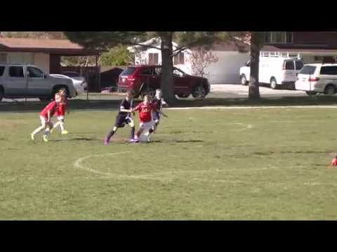 Wasatch Fire JD vs La Roca HW - U8 soccer 4-18-15