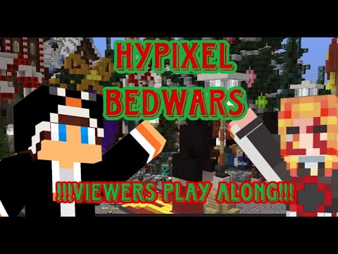EPIC Penguin Bedwars Action - Viewers JOIN IN!!!