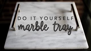 DIY Marble Tray | How to Make