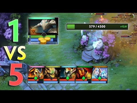 1 vs 5 Ancient Defense — 1% CHANCE COMEBACK with TOP-1 RANK Sccc