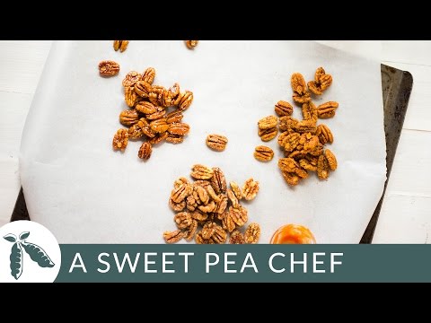 Candied Pecans Three Ways (That Are Totally Healthy!) | A Sweet Pea Chef