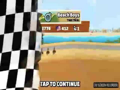 Hill climb racing 2 ~ beach boys ~ new record!
