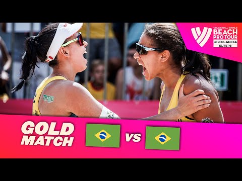 Duda / Ana Patrícia vs. Andressa / Vitoria - Gold Match Highlights Uberlândia 2022 #BeachProTour