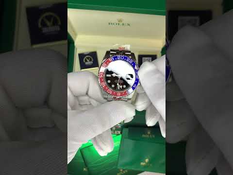 Rolex GMT Master II Pepsi 40 мм мужские автоматические часы Jubilee браслет GMT Pepsi bezel Ref 126710BLRO - фото 1 - id-p3048805381