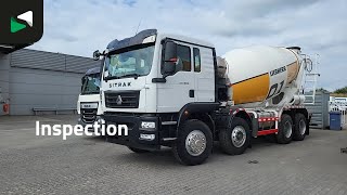 Xe tải trộn bê tông Sitrak G5 350 8X4 NEW! 8m3 Liebherr Mixer Big-Axle Steel Suspension để bán - Hình ảnh 4 | Machineryline VN Xe tải trộn bê tông Sitrak G5 350 8X4 NEW! 8m3 Liebherr Mixer Big-Axle Steel Suspension mới | Hình ảnh 4 - Machineryline