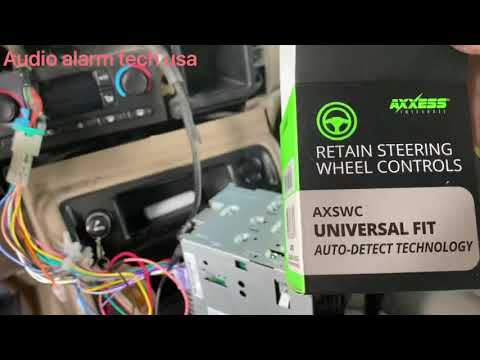 Cómo programar controles del volante módulo Axxess metra