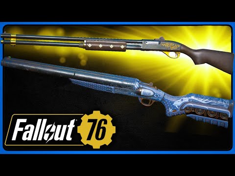 Fancy Pump-Action Shotgun: How to Get It + Cold Shoulder Comparison | Shotgunner Build - Fallout 76