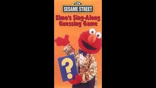 Sesame Songs Home Video - Elmo&#39;s Sing Along Guessing Game (Sony Wonder Version)