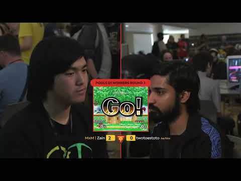 Tipped Off 14 Melee Pools - MxM Zain (Marth) vs. twotoestoto (Falco)